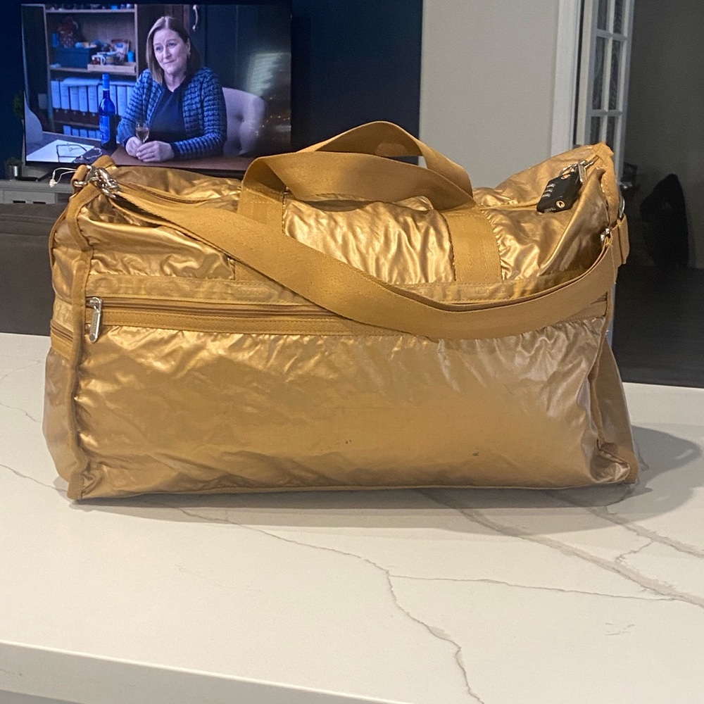 LeSportsac  Bag Gold Duffel Bag